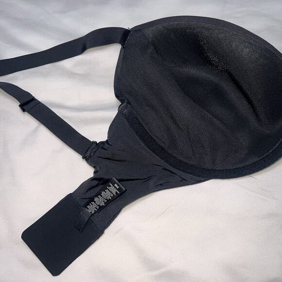 Skims Bra Women Size 34H Black Onyx Full Coverage Support Wire Adjustable Straps - Picture 7 of 13